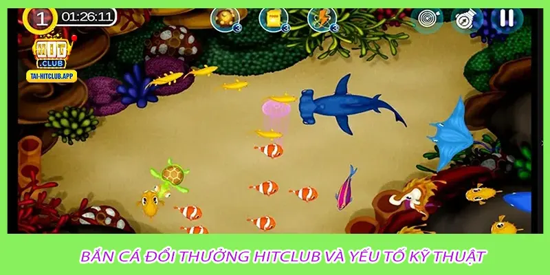 Bắn cá đổi thưởng hitclub và yếu tố kỹ thuật
