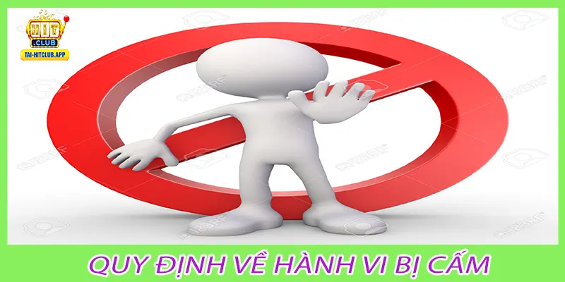 Quy định về hành vi bị cấm